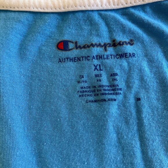 Champion Athletic Tank Top for Women, size XL, Blue - Picture 5 of 6
